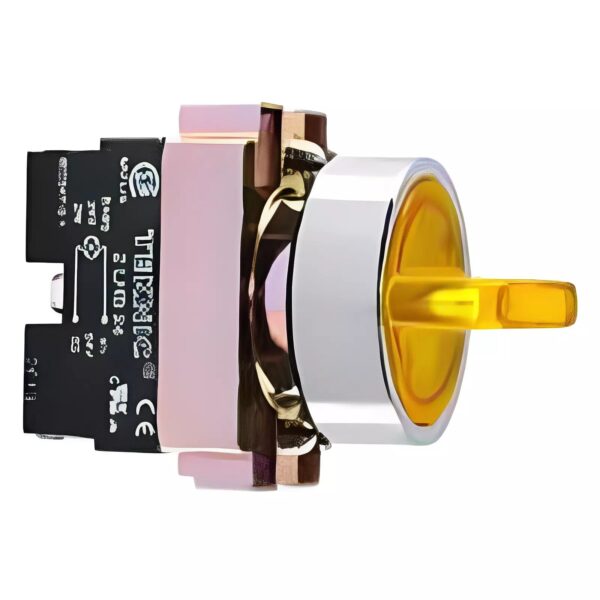 ELE.ELE_.721035087_1692710238168.jpg Teknic 3 Position illuminated selector Switch Spring Return Left Yellow 2ASLR8L-3PSRL 24V