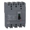 EZC100H4040 | circuit breaker Easypact EZC100H – TMD – 40 A – 4 poles 3d – Schneider Electric