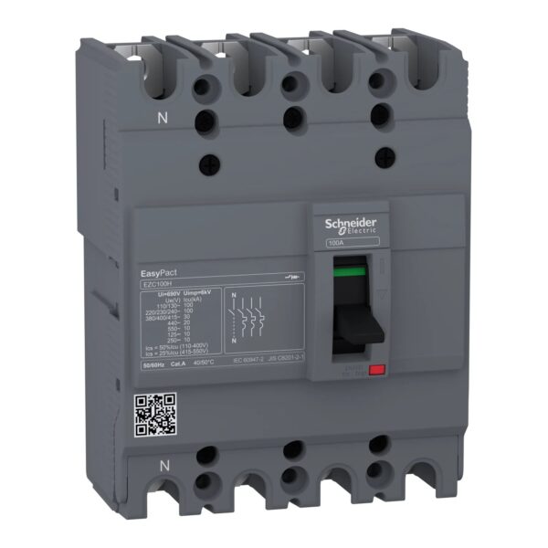 EZC100H4100_Image_1500x1500.jpg EZC100H4040 | circuit breaker Easypact EZC100H – TMD – 40 A – 4 poles 3d – Schneider Electric