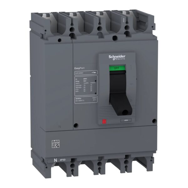 EZC400H4400N_Image_1500x1500.jpg EZC400H4400N | circuit breaker Easypact EZC400H – TMD – 400 A – 4 poles 3d – Schneider Electric