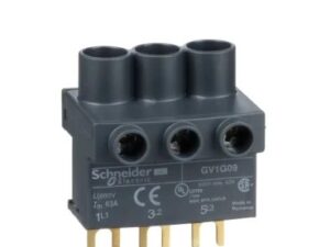GV1G09 | TeSys GV2, TeSys D & TeSys U – terminal block – 3P – from the top – Schneider Electric
