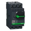 GV2L06 | Motor circuit breaker, TeSys GV2, 3P, 1.6 A, magnetic, rotary handle, screw clamp terminals – Schneider Electric