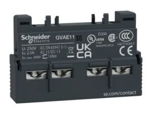 GVAE11 | TeSys GV2 & GV3 – auxiliary contact – 1 NO + 1 NC – Schneider Electric