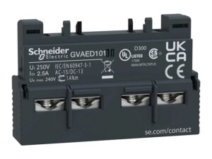 GVAED101 | TeSys GV3 – auxiliary contact block – 2 NO – Schneider Electric
