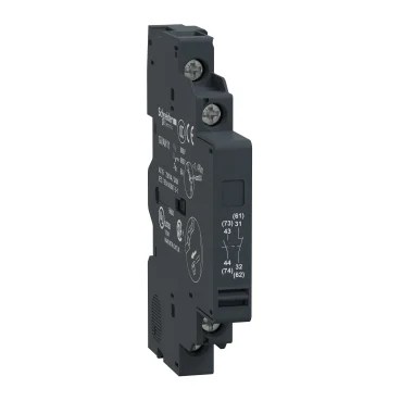 GVAN11_Image_web.jpg GVAN11 | TeSys GV2 & GV3 – auxiliary contact block – 1 NO + 1 NC – Schneider Electric