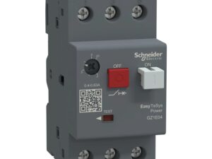 GZ1E04 | motor circuit breaker GZ1 – 3 poles 3d – 0.40..0.63A – thermomagnetic trip unit – Schneider Electric