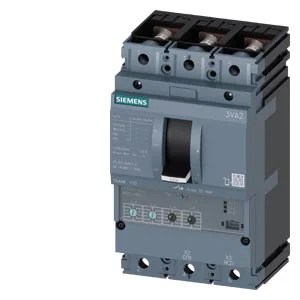 3VA2025-5HM32-0AA0 | MCCB 25 A, 3 Pole, 55 kA, O/L, S/C & E/F Settings, Microprocessor Trip Unit ETU330 LIG – Siemens