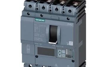 3VA2116-4JQ42-0AA0 | MCCB 160 A, 4 Pole, 36 kA, O/L, S/C & E/F Settings, Microprocessor Trip Unit ETU560 LSIG – Siemens