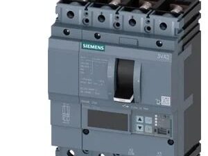 3VA2225-5KP42-0AA0 | MCCB 250 A, 4 Pole, 55 kA, O/L & S/C Settings, Microprocessor Trip Unit ETU850 LSI – Siemens