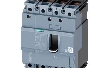 3VA1125-4GD42-0AA0 | MCCB 25 A, 4 Pole, 36 kA, Fixed O/L & Fixed S/C Settings, Thermal Magnetic Trip Unit (FTFM) – Siemens