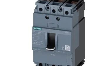 3VA1125-5ED32-0AA0 | MCCB 25 A, 3 Pole, 55 kA, Fixed O/L & Fixed S/C Settings, Thermal Magnetic Trip Unit (FTFM) – Siemens