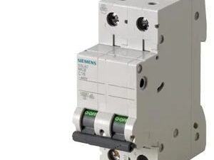 5SL62256RC | Betagard MCB 25 A, 2 Pole, 7.5 kA, B-Curve – Siemens