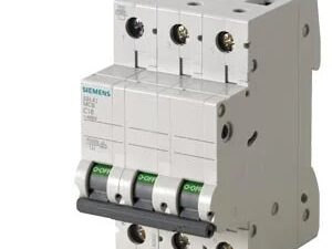 5SL43257RC | Betagard MCB 25 A, 3 Pole, 10 kA, C-Curve – Siemens