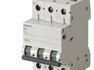 5SL63406RC | Betagard MCB 40 A, 3 Pole, 7.5 kA, B-Curve – Siemens
