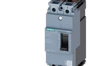 3VM11164ED220AA0 | MCCB 160 A, 2 Pole, 36 kA, Fixed O/L & Fixed S/C Settings, Thermal Magnetic Trip Unit (FTFM) – Siemens