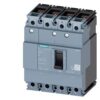 3VM11805GD420AA0 | MCCB 80 A, 4 Pole, 55 kA, Fixed O/L & Fixed S/C Settings, Thermal Magnetic Trip Unit (FTFM) – Siemens