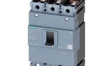 3VM12254ED320AA0 | MCCB 250 A, 3 Pole, 36 kA, Fixed O/L & Fixed S/C Settings, Thermal Magnetic Trip Unit (FTFM) – Siemens