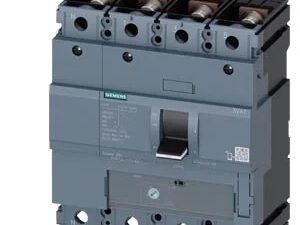 3VA1225-4GE42-0AA0 | MCCB 250 A, 4 Pole, 36 kA, Adjustable O/L & Fixed S/C Settings, Thermal Magnetic Trip Unit (ATFM) – Siemens
