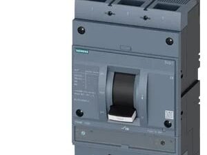 3VA1580-5EF32-0AA0 | MCCB 800 A, 3 Pole, 55 kA, Adjustable O/L & Adjustable S/C Settings, Thermal Magnetic Trip Unit (ATAM) – Siemens