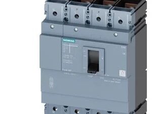 3VM13405GD420AA0 | MCCB 400 A, 4 Pole, 55 kA, Fixed O/L & Fixed S/C Settings, Thermal Magnetic Trip Unit (FTFM) – Siemens