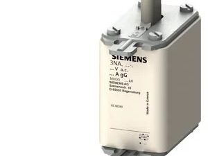 3NA3832 | LV HRC fuse element, NH00, In: 125 A, AC: 500 V, DC: 250 V, Front indicator, live grip lugs – Siemens