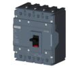 3VJ1006-3EA42-0AA0 | MCCB 63 A, 4 Pole, 25 kA, Fixed O/L & Fixed S/C Settings, Thermal Magnetic Trip Unit (FTFM) – Siemens
