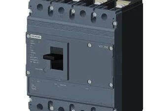 3VJ1216-1EA42-0AA0 | MCCB 160 A, 4 Pole, 18 kA, Fixed O/L & Fixed S/C Settings, Thermal Magnetic Trip Unit (FTFM) – Siemens