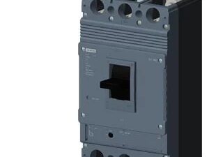 3VJ1340-5DB32-0AA0 | MCCB 400 A, 3 Pole, 36 kA, Adjustable O/L & Fixed S/C Settings, Thermal Magnetic Trip Unit (ATFM) – Siemens