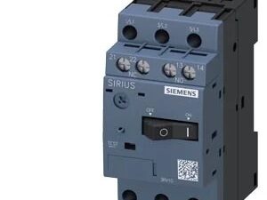 3RV1011-1DA15 | MPCB 2.2 – 3.2A, 1 NO + 1 NC, Standard Release, O/L & S/C, For Motor And Plant Protection – Siemens