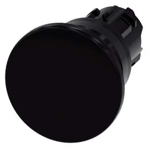 G_IC03_XX_06721i.jpeg 3SU10001BD100AA0 | Mushroom pushbutton, 22 mm, round, plastic, black, 40 mm, momentary contact type – Siemens