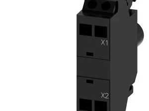 3SU14011BG503AA0 | LED module with integrated LED 6-24V AC/DC blue, Spring-loaded terminal – Siemens
