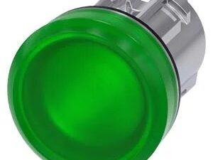 3SU10516AA400AA0 | Indicator lights, 22 mm, round, metal, shiny, green, lens, smooth – Siemens