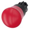 3SU10001HB200AA0 | EMERGENCY STOP mushroom pushbutton, 22 mm, round, plastic, red, 40 mm, positive latching, acc. to EN ISO 13850, rotate-to-unlatch – Siemens