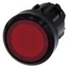 3SU10010AB200AA0 | Illuminated pushbutton, 22 mm, round, plastic, red, pushbutton, flat momentary contact type – Siemens