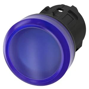 G_IC03_XX_07636i.jpeg 3SU10016AA500AA0 | Indicator lights, 22 mm, round, plastic, blue, lens, smooth – Siemens