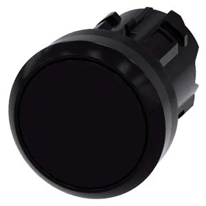 G_IC03_XX_07896i.jpeg 3SU10000AB100AA0 | Pushbutton, 22 mm, round, plastic, black, pushbutton, flat, momentary contact type – Siemens