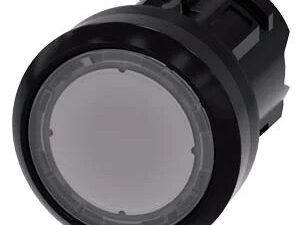 3SU10010AB700AA0 | Illuminated pushbutton, 22 mm, round, plastic, clear, pushbutton, flat momentary contact type – Siemens