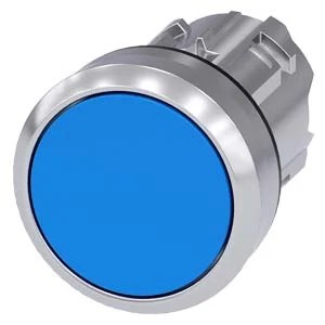 G_IC03_XX_07925i.jpeg 3SU10500AB500AA0 | Pushbutton, 22 mm, round, metal, shiny, blue, pushbutton, flat momentary contact type – Siemens