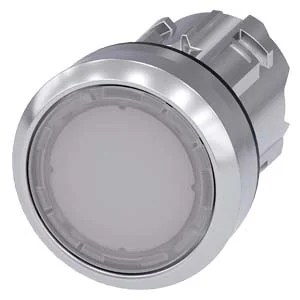 G_IC03_XX_07955i.jpeg 3SU10510AB600AA0 | Illuminated pushbutton, 22 mm, round, metal, shiny, white, pushbutton, flat, momentary contact type – Siemens
