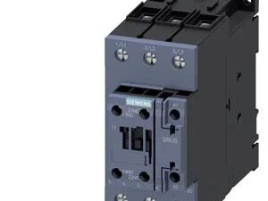 3RT2035-1KB40 | power contactor, 40 A, 3-pole, 24 V DC, with integrated varistor, auxiliary contacts: 1 NO + 1 NC, suitable for PLC outputs – Siemens