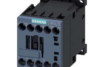3RT20151KB42 | power contactor, 7 A, 3-pole, 24 V DC with integrated suppressor diode, auxiliary contacts: 1 NC – Siemens