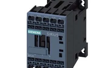 3RT20172AF02 | power contactor, 12 A, 3-pole, 110 V AC, auxiliary contacts: 1 NC, spring-loaded terminal – Siemens