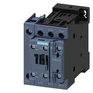 3RT23271BB40 | contactor AC-1, 50 A, 4-pole, 24 V DC, auxiliary contacts: 1 NO + 1 NC – Siemens