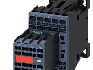 3RT20152BB443MA0 | power contactor, 7 A, 3-pole, 24 V DC, auxiliary contacts: 2 NO + 2 NC, spring-loaded terminal – Siemens