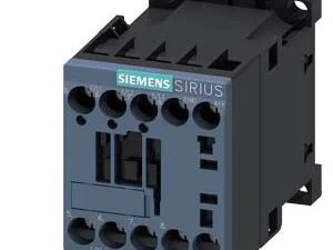 3RT20151BB420CC0 | power contactor, 7 A, 3-pole, 24 V DC, auxiliary contacts: 1 NC, screw terminal, communication-capable – Siemens
