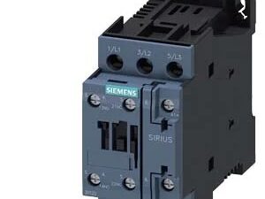 3RT2026-1BB40 | power contactor, 25 A, 3-pole, 24 V DC, auxiliary contacts: 1 NO + 1 NC, screw terminal – Siemens