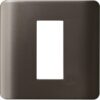 IN8401C(BZ) | 1 Module Surround and Gridplate, Bronze – Schneider Electric