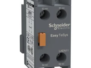 LAEN11 | EasyPact TVS – auxiliary contact block – 1 NO + 1 NC – screw-clamps terminals – Schneider Electric