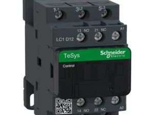 LC1D12F7 | TeSys D contactor – 3P(3 NO) – AC-3 – <= 440 V 12 A - 110 V AC coil - Schneider Electric