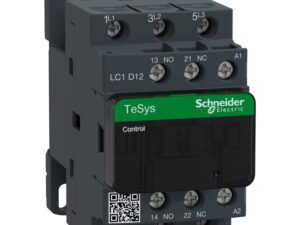 LC1D12E7 | TeSys D contactor – 3P(3 NO) – AC-3 – <= 440 V 12 A - 48 V AC coil - Schneider Electric